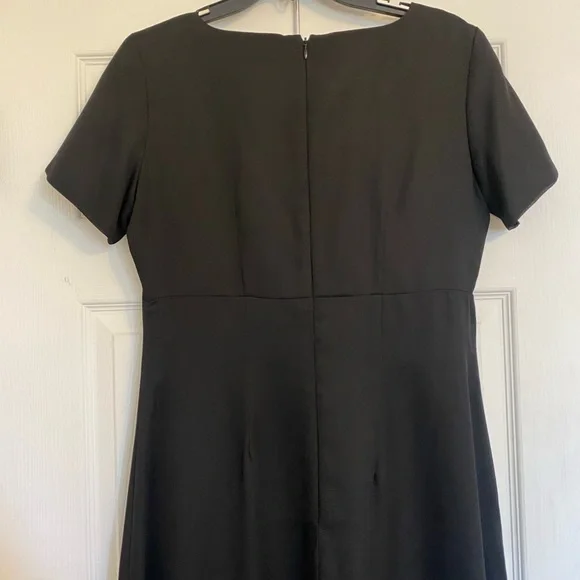 2/$10 Long black formal dress, size 10 - Picture 4 of 7